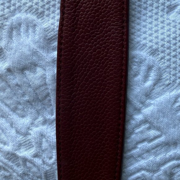 Chanel Burgundy Quilted Mini Bag in Caviar Leather w/ Gold Hardware - Picture 6 of 11